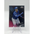 2021 Topps Chrome Black Red Refractor #87 George Springer #/5 Toronto Blue Jays