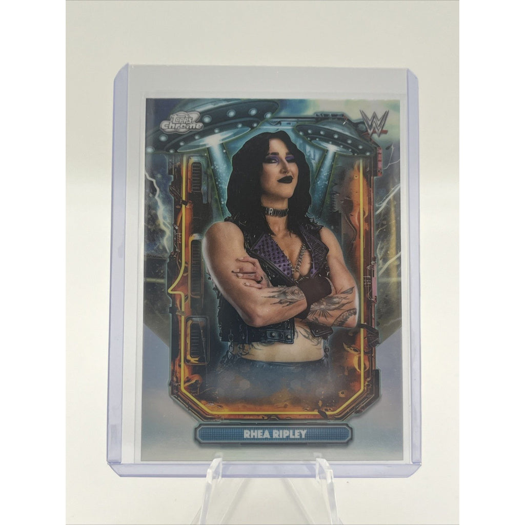 RHEA RIPLEY Extraterrestrial Talents ET-12 2026 Topps Chrome Cosmic WWE