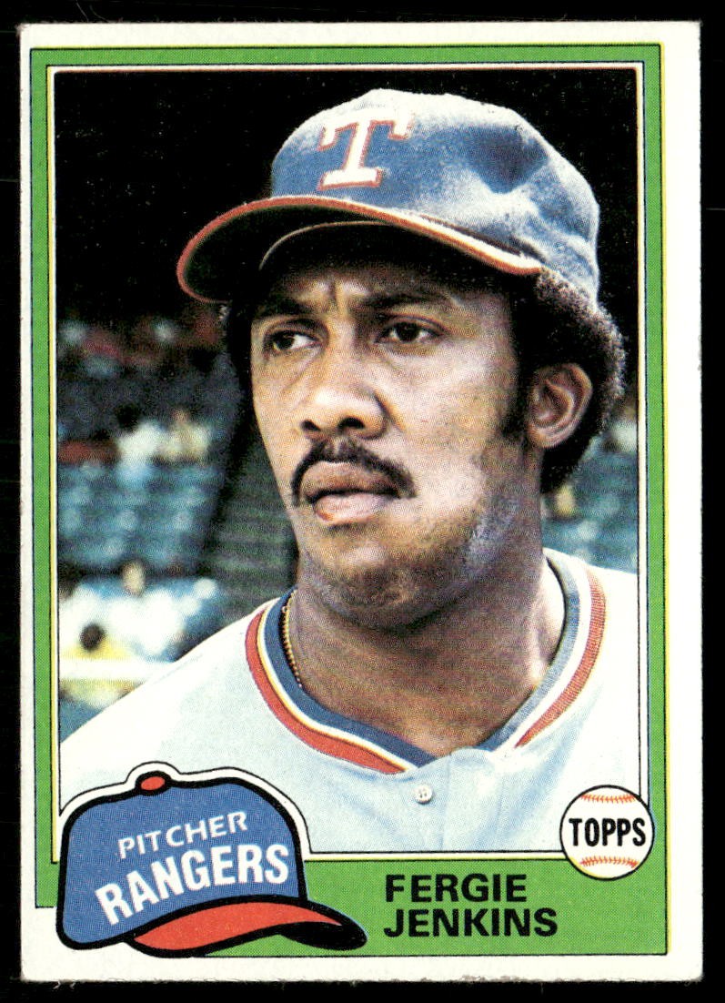1981 Topps #158 Fergie Jenkins