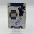 Ozzie Albies 2022 National Treasures Treasured Material Bat  /25 On Card Auto