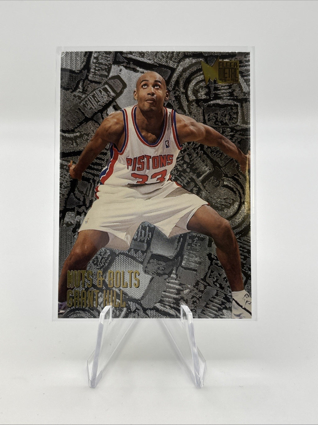 1995-96 Fleer Metal - Nuts & Bolts Grant Hill #210