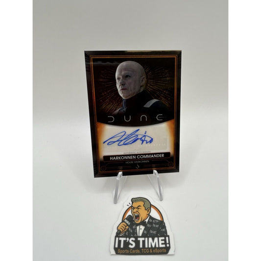 2024 Topps Chrome Dune Harkonnen Commander Auto Refractor 