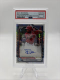 2024 Bowman Felix Morrobel Chrome Prospects Auto Mini Diamonds /100 PSA 10
