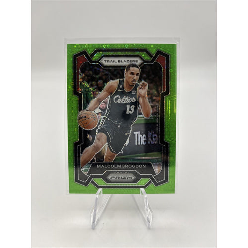 2023-24 Panini Prizm - Malcolm Brogdon #10 Lime Green Disco /5 ‼️1st ON PRINT‼️