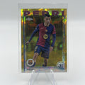 PEDRI 2024-25 Topps Chrome UEFA Club Competitions Gold Sapphire Refractor #/50