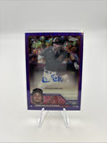 2023 Topps Chrome Update Series - Autographs Dominic Fletcher #AC-DF Purple...