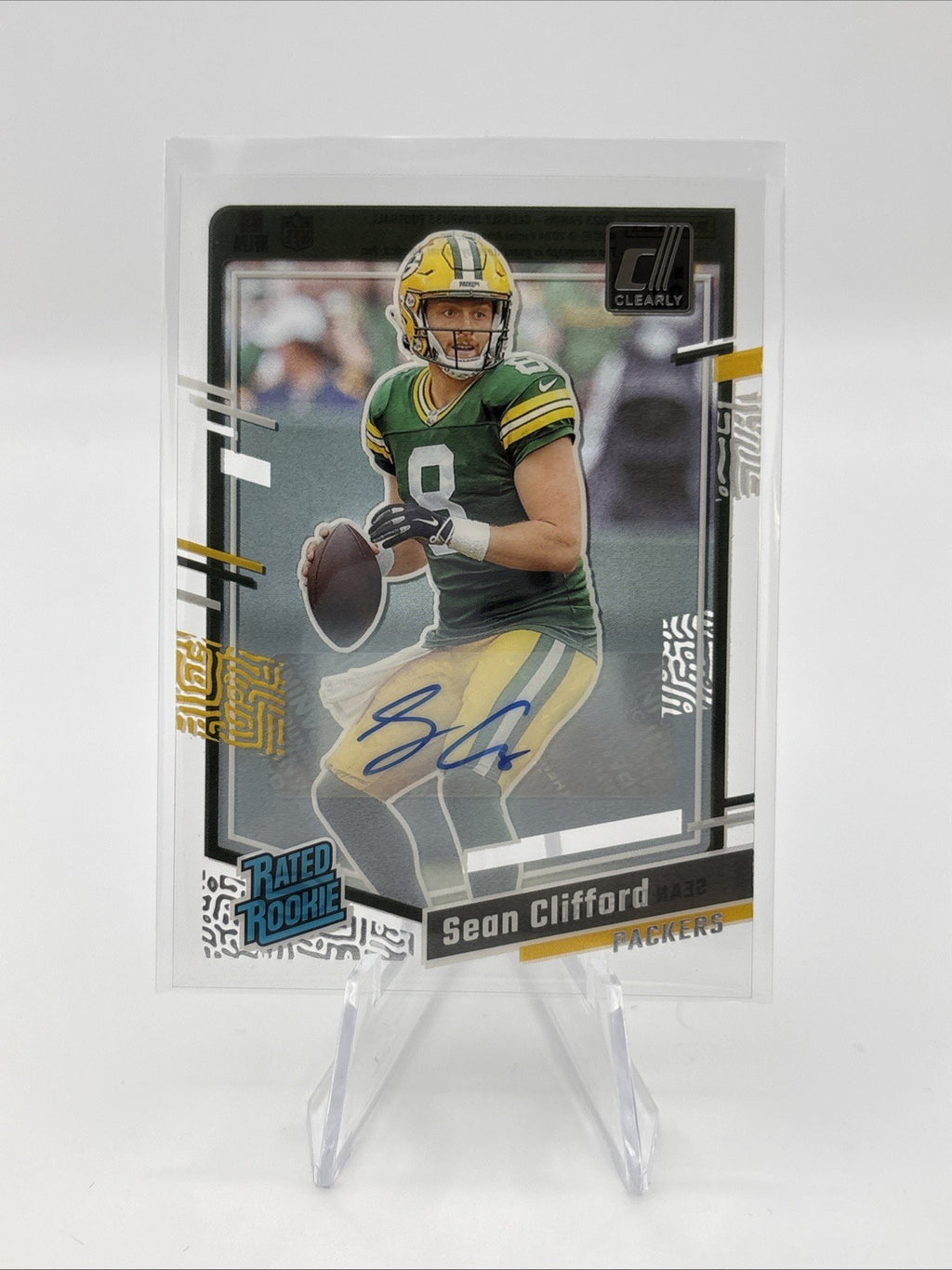 2023 Panini Clearly Donruss - Sean Clifford #82 Autographs (AU, RC)