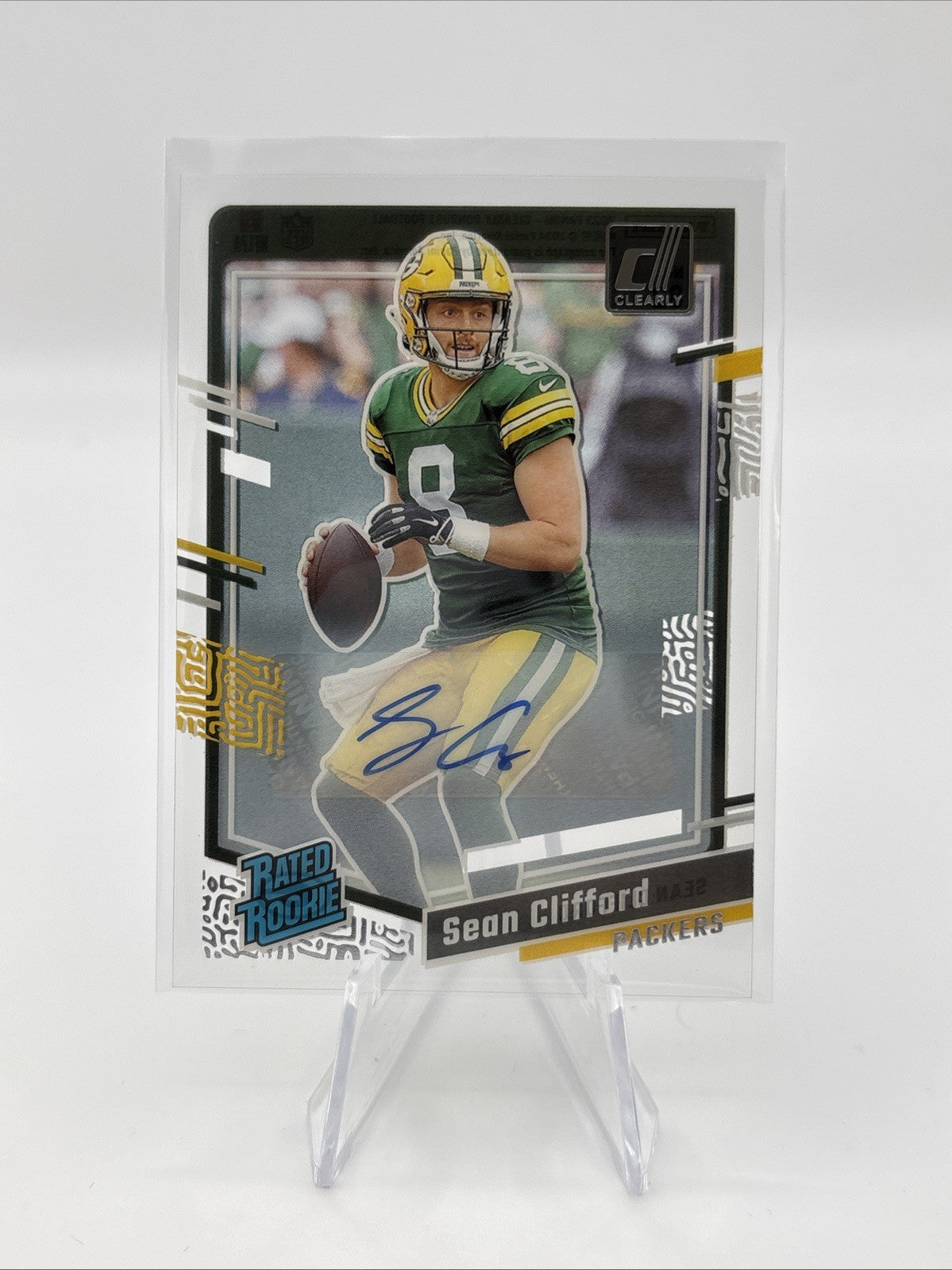 2023 Panini Clearly Donruss - Sean Clifford #82 Autographs (AU, RC)