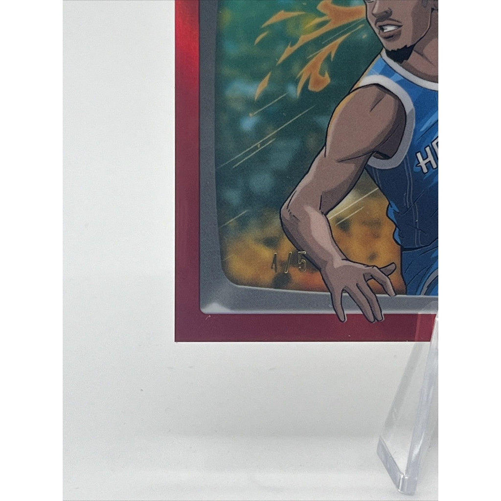 2025-26 Bowman NBA LaMelo Ball Anime #NBA-A7 Case Hit SSP Red Refractor #4/5