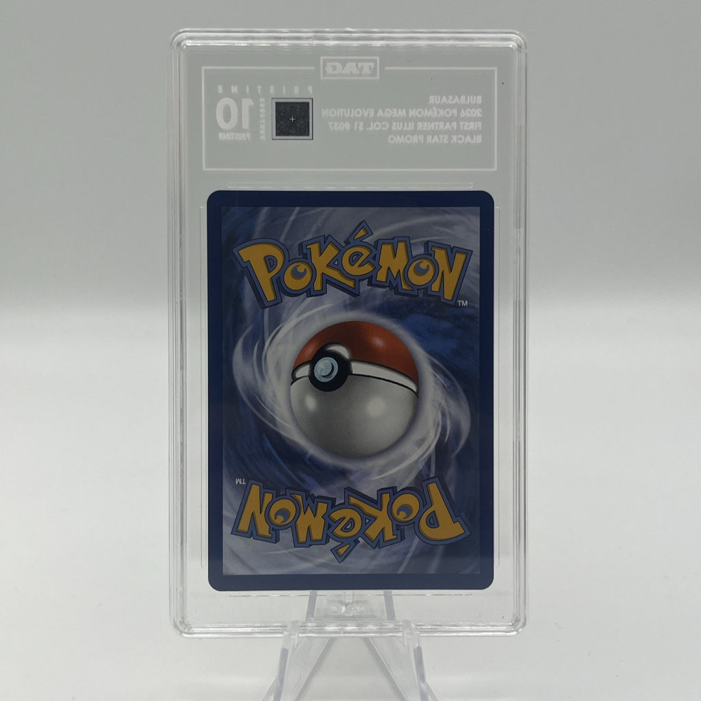 Bulbasaur 2026 First Partner Illustration Collection Black Star TAG 10 PRISTINE