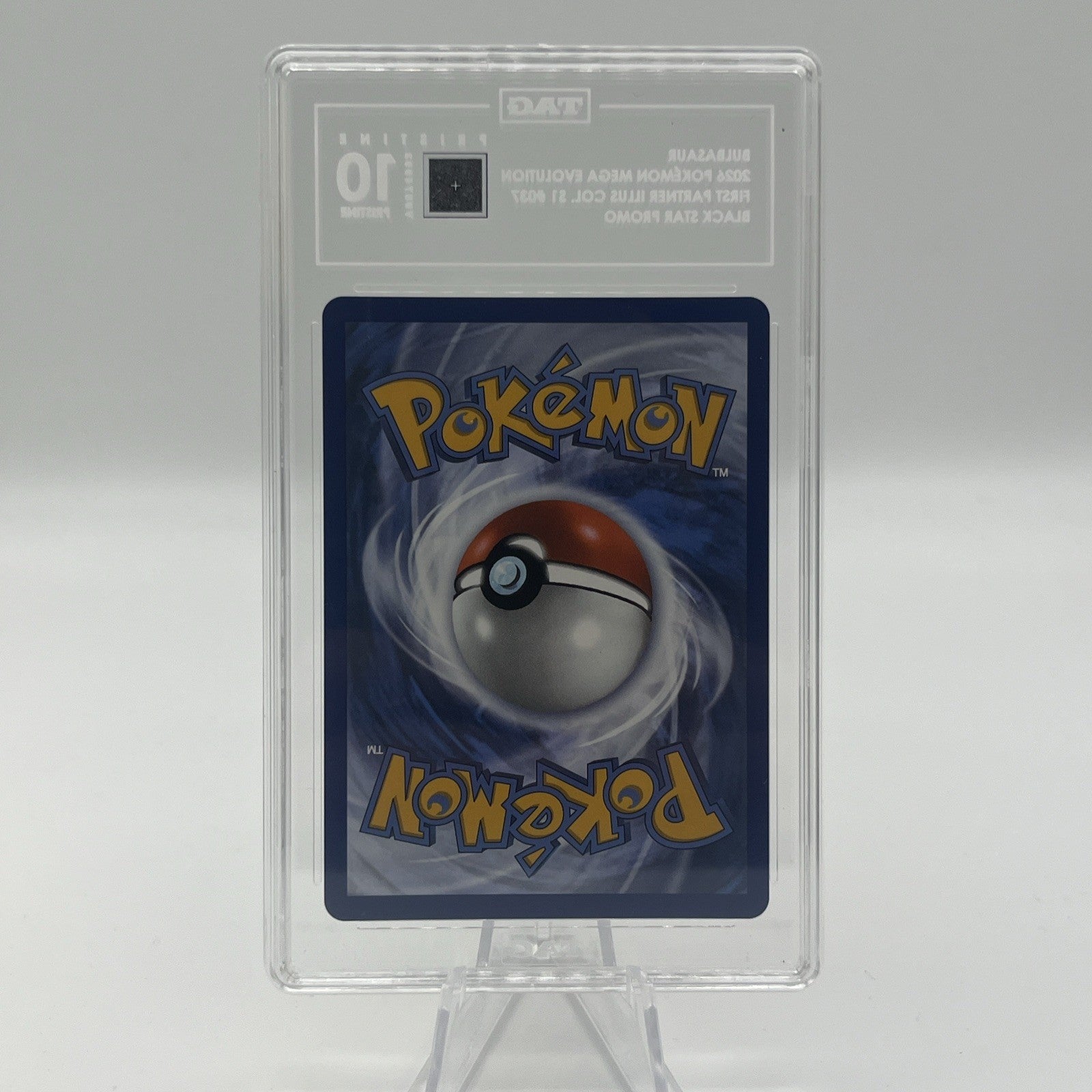 Bulbasaur 2026 First Partner Illustration Collection Black Star TAG 10 PRISTINE