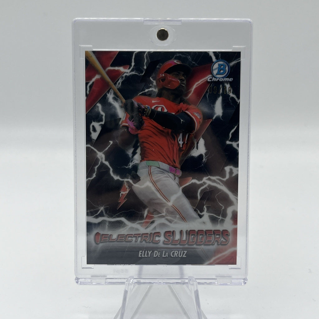 2026 Bowman - Electric Sluggers Elly De La Cruz #ES-9 Black Mojo Refractor /10