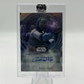2022 Topps Star Wars Signature Series Clone Wars Eeth Koth Chris Edgerly Auto