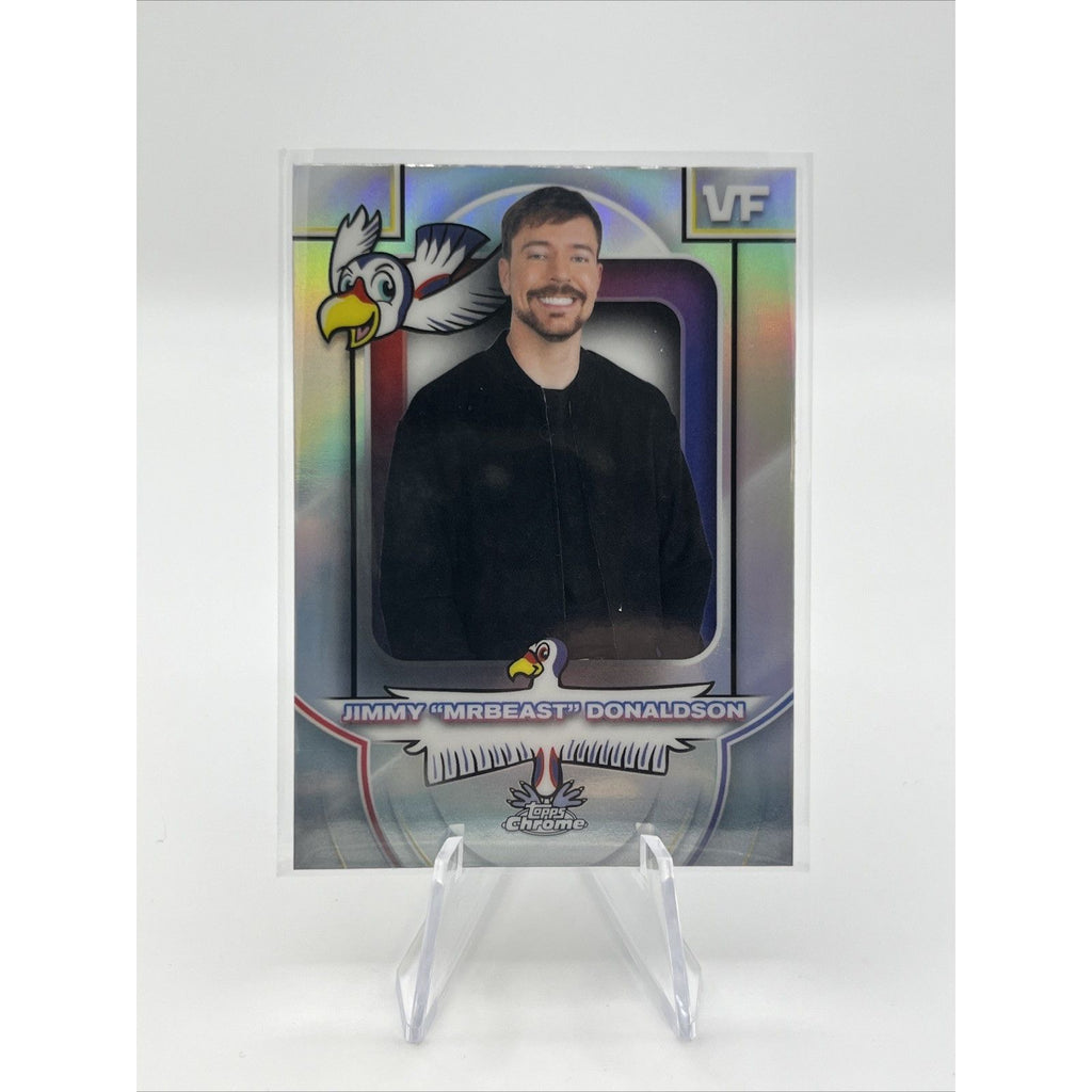 Jimmy "MrBeast" Donaldson 2026 Topps Chrome VeeFriends Content Condor