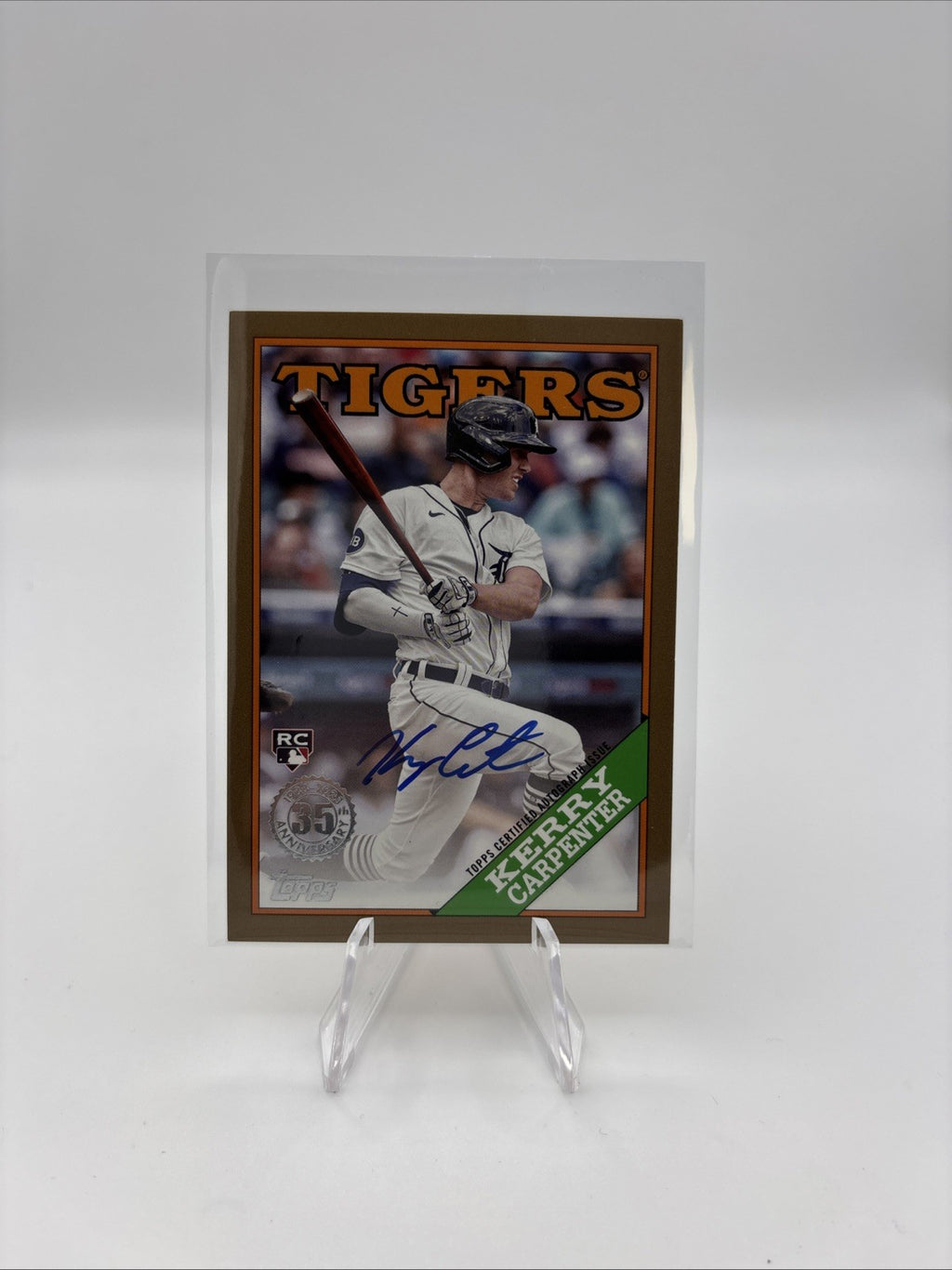 2023 Topps Series 2 - 1988 Topps Baseball Autographs Kerry Carpenter Gold /50