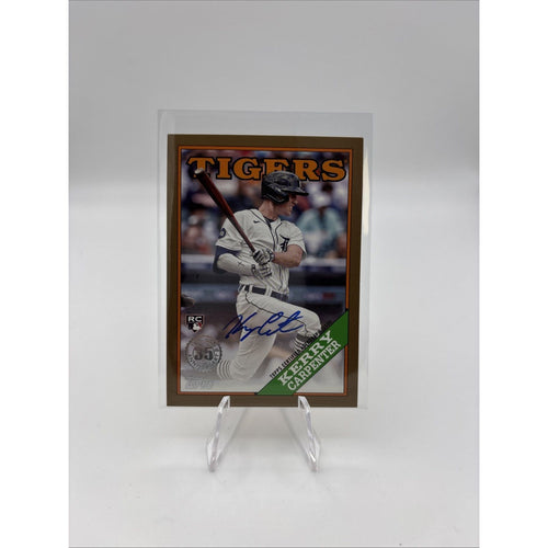 2023 Topps Series 2 - 1988 Topps Baseball Autographs Kerry Carpenter Gold /50