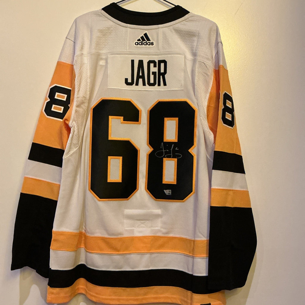 Jaromir Jagr Signed Pittsburgh Penguins #68 Jersey – Fanatics Certified