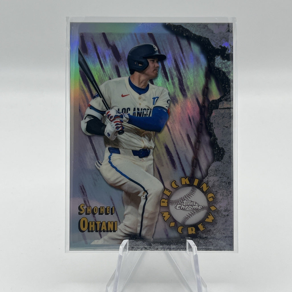 Shohei Ohtani 2026 Topps Chrome #WC-2 Wrecking Crew Refractor SP Dodgers