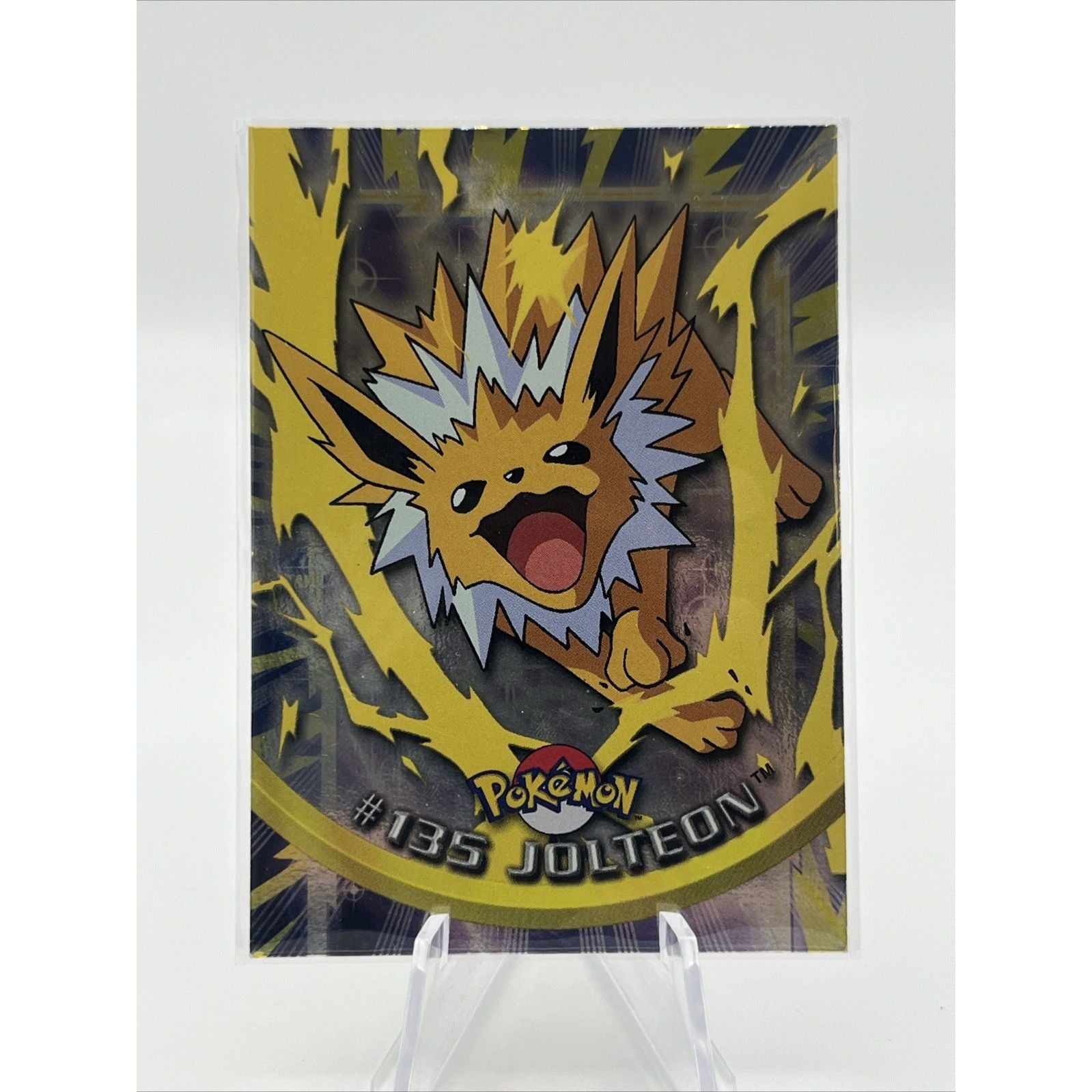 2000 Topps Pokémon TV Animation Edition Series 3 #135 Jolteon Holo Foil MP