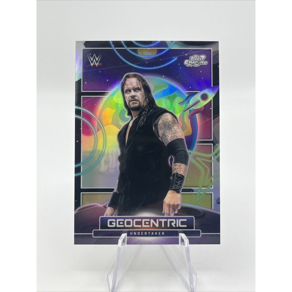 2026 WWE Topps Cosmic Chrome Geocentric Case Hit Undertaker