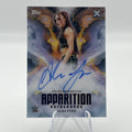 2025 Topps Exalted WWE ALBA FYRE Apparition On Card Auto Autograph Orange #/25