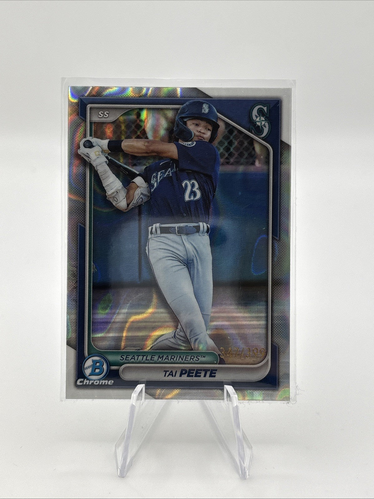 2024 Bowman Chrome - Tai Peete Lava Refractor /399