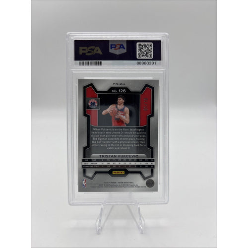 2023 Prizm Tristan Vukcevic Gold Shimmer FOTL PSA 10 ‼️1st ON PRINT‼️EBAY 1/1