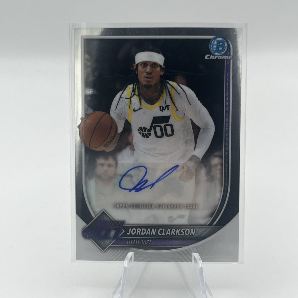 Jordan Clarkson 2025 Bowman Chrome #BCA-JC Auto