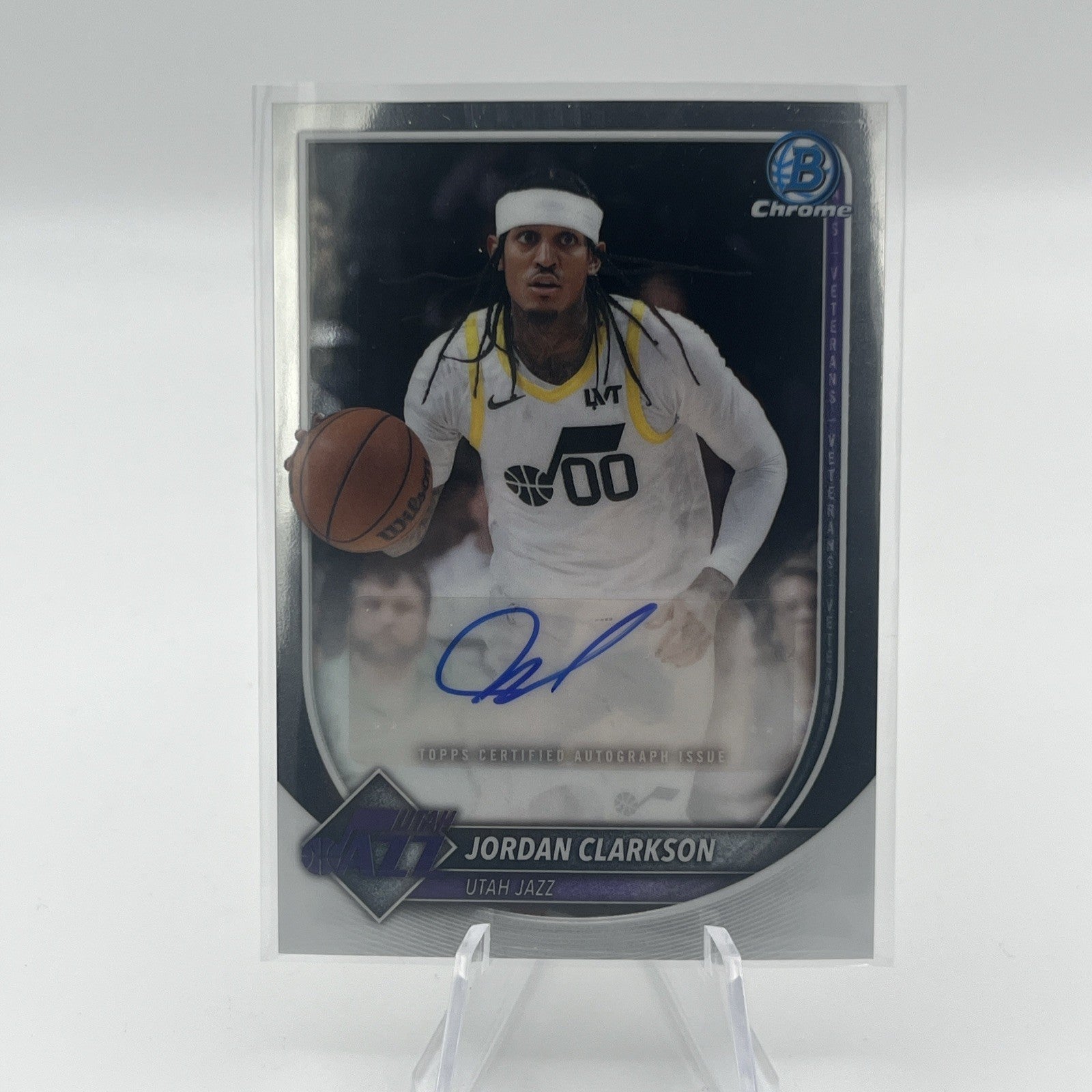Jordan Clarkson 2025 Bowman Chrome #BCA-JC Auto