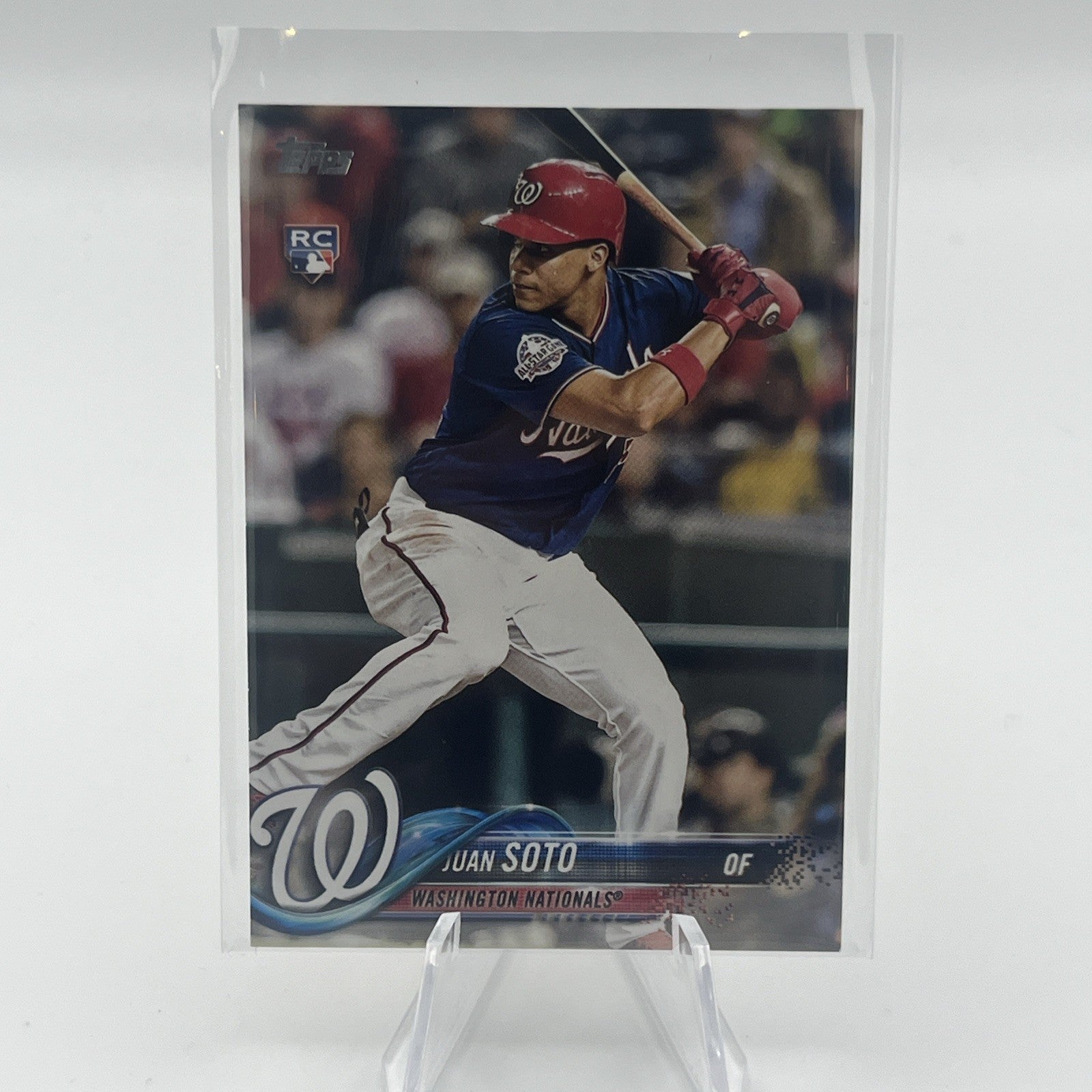 2018 Topps Juan Soto #US300 RC Rookie Washington Nationals