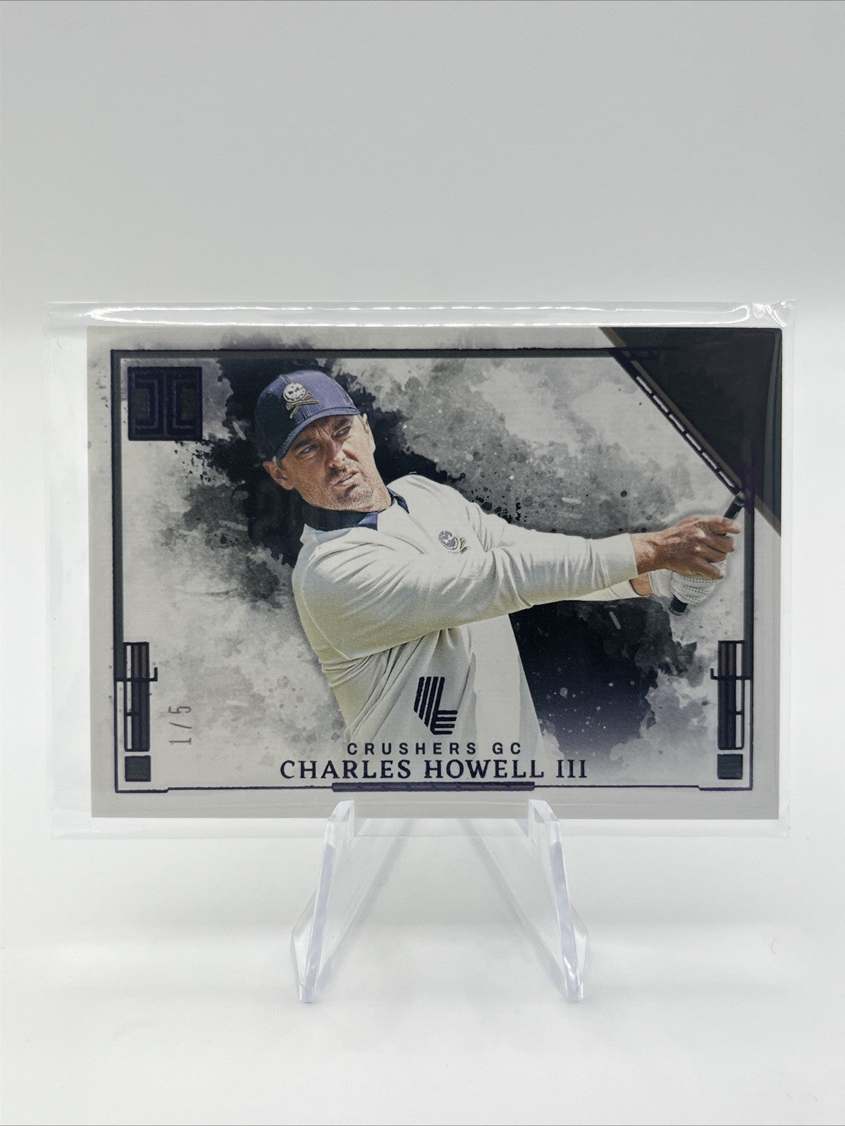 2025 Panini Impeccable LIV Golf - Charles Howell lll #85 PURPLE #1/5 (VARIATION)