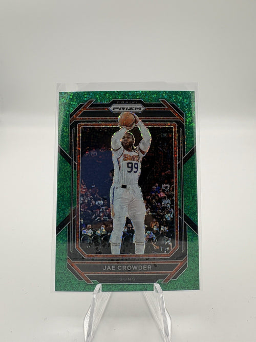 2022-2023 Prizm Green Sparkle /8 #127 JAE CROWDER PHOENIX SUNS 🔴✨️