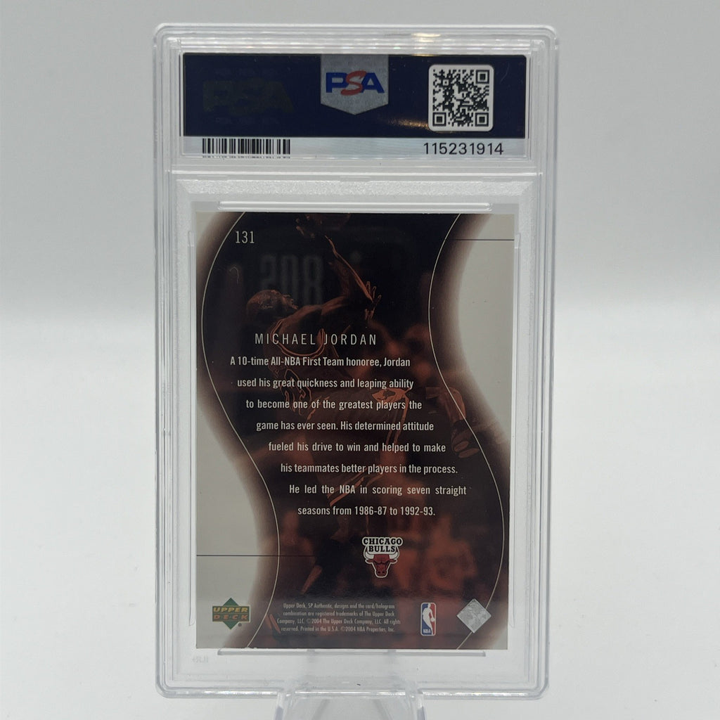 2003 SP Authentic - Michael Jordan SPECTACULARS #/3999 PSA 7