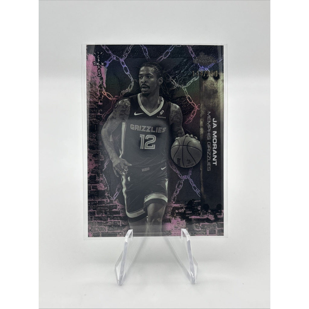2025-26 Topps Chrome Cactus Jack Ja Morant #56 Pink Refractor #/250