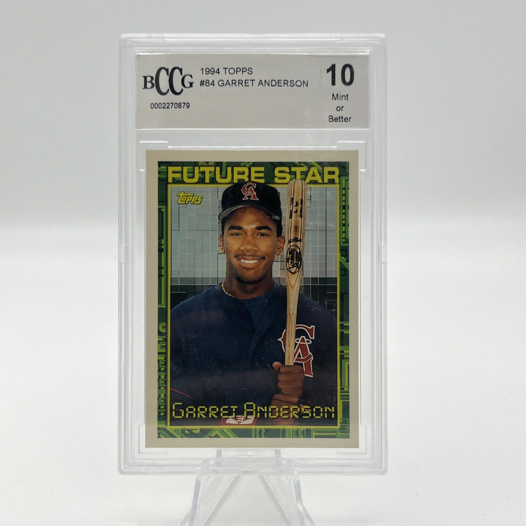 1994 Topps Garret Anderson BCCG 10