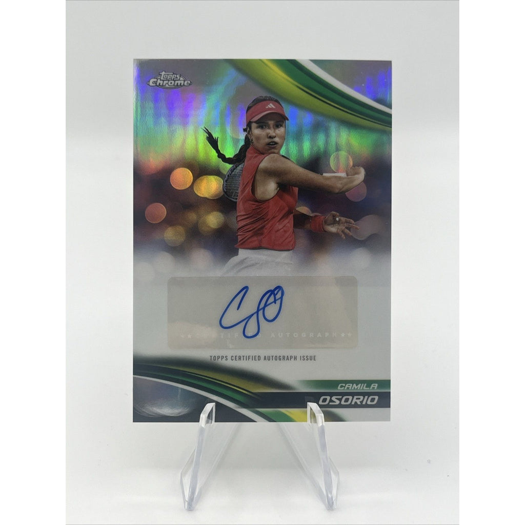 Topps 2025 Chrome Tennis Camila Osorio Refractor Autograph Insert #CA-COO