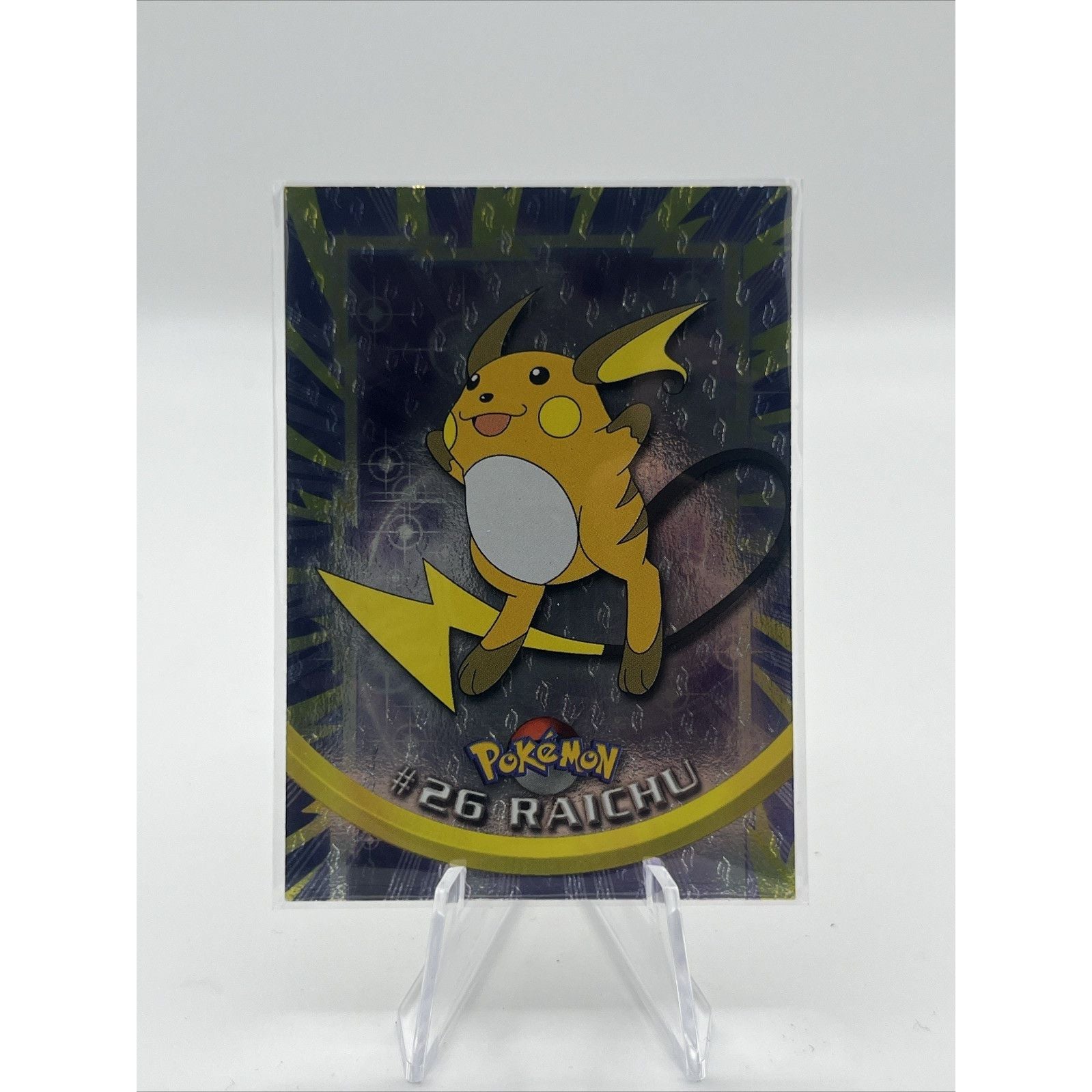 1999 Topps Tv Animation Raichu #26 Foil (RARE) MP