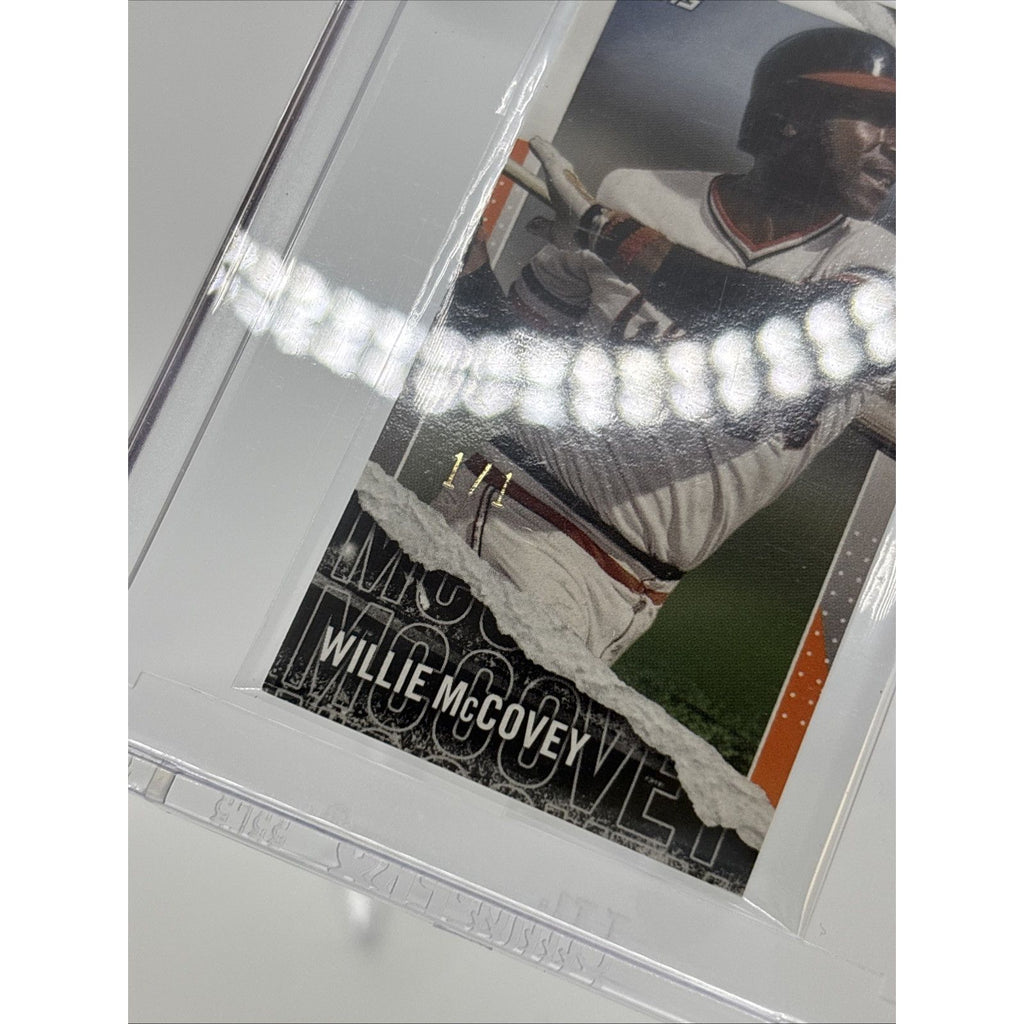 2020 Topps Rip - Willie McCovey 1/1 Mini Card
