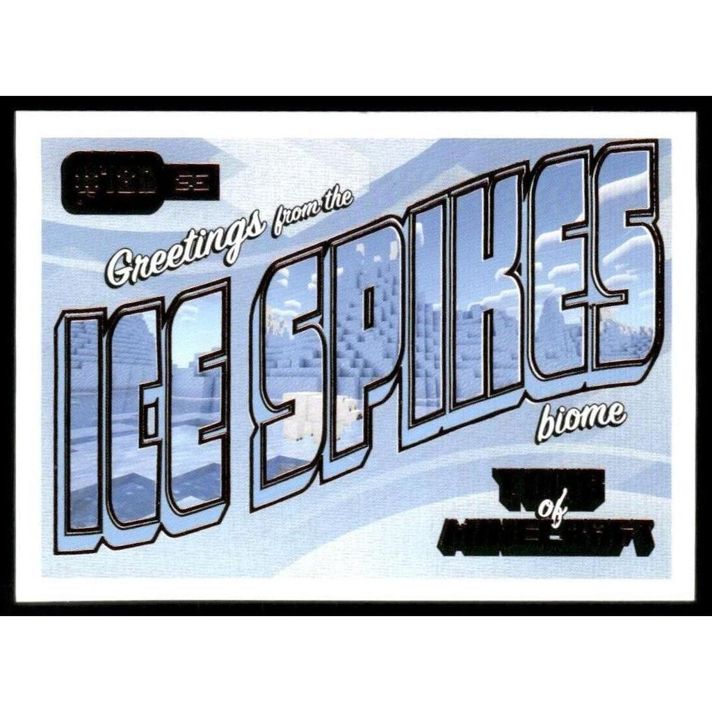 2025 Panini Minecraft 15th Anniversary #180 Greetings from Badlands Biom #/325