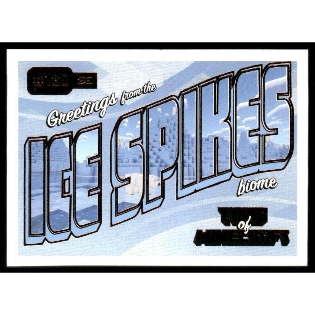 2025 Panini Minecraft 15th Anniversary #180 Greetings from Badlands Biom #/325