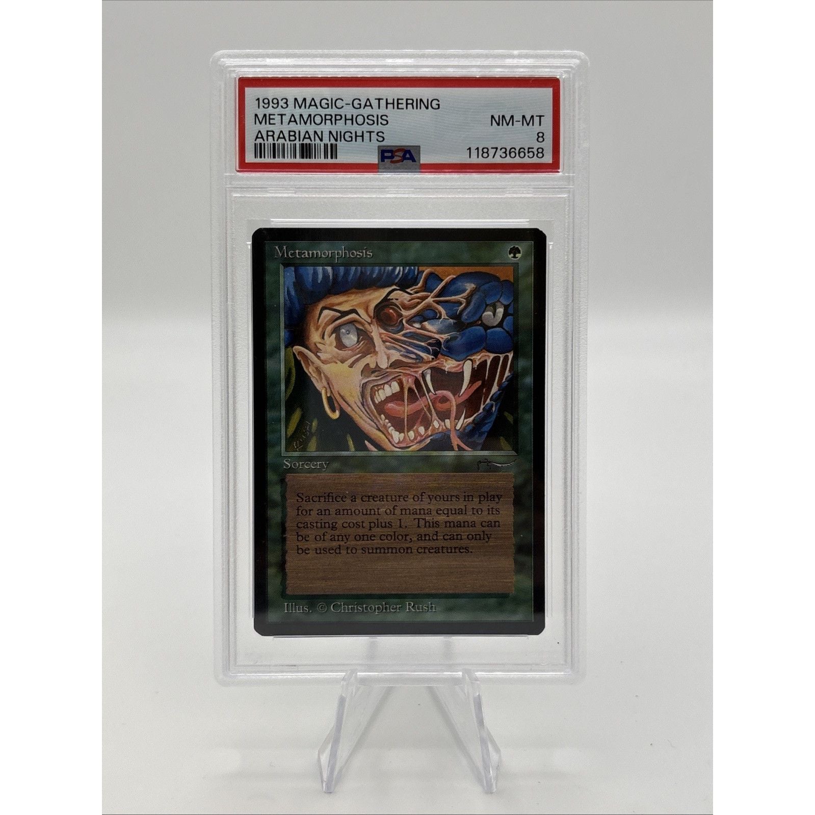 Metamorphosis PSA 7 NM MTG Arabian Nights Magic Gathering