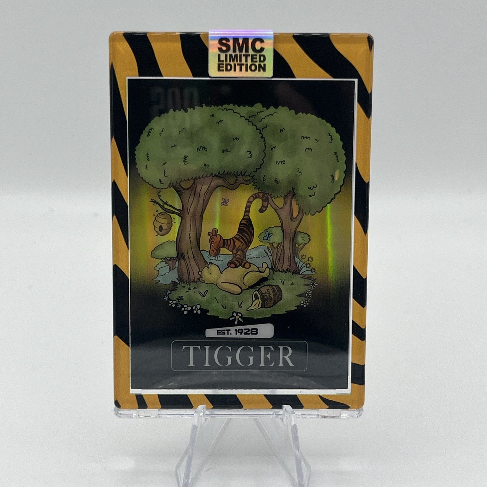 2025 SMC Saturday Morning Cards Limited Edition #2 Tigger Series Black Gold #/5