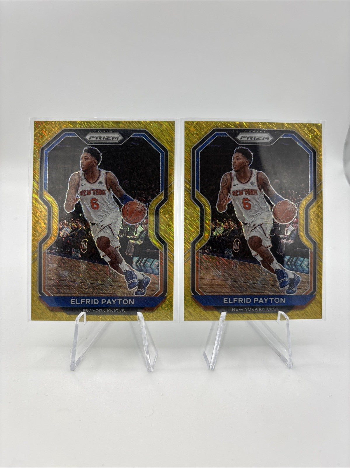 2020 Panini Prizm - Elfrid Payton Gold Shimmer FOTL /10 ‼️LOT OF 2‼️
