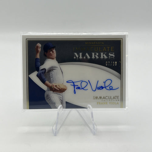 2022 Panini Immaculate Collection - Immaculate Marks Frank Viola #IM-FV /99 (AU)