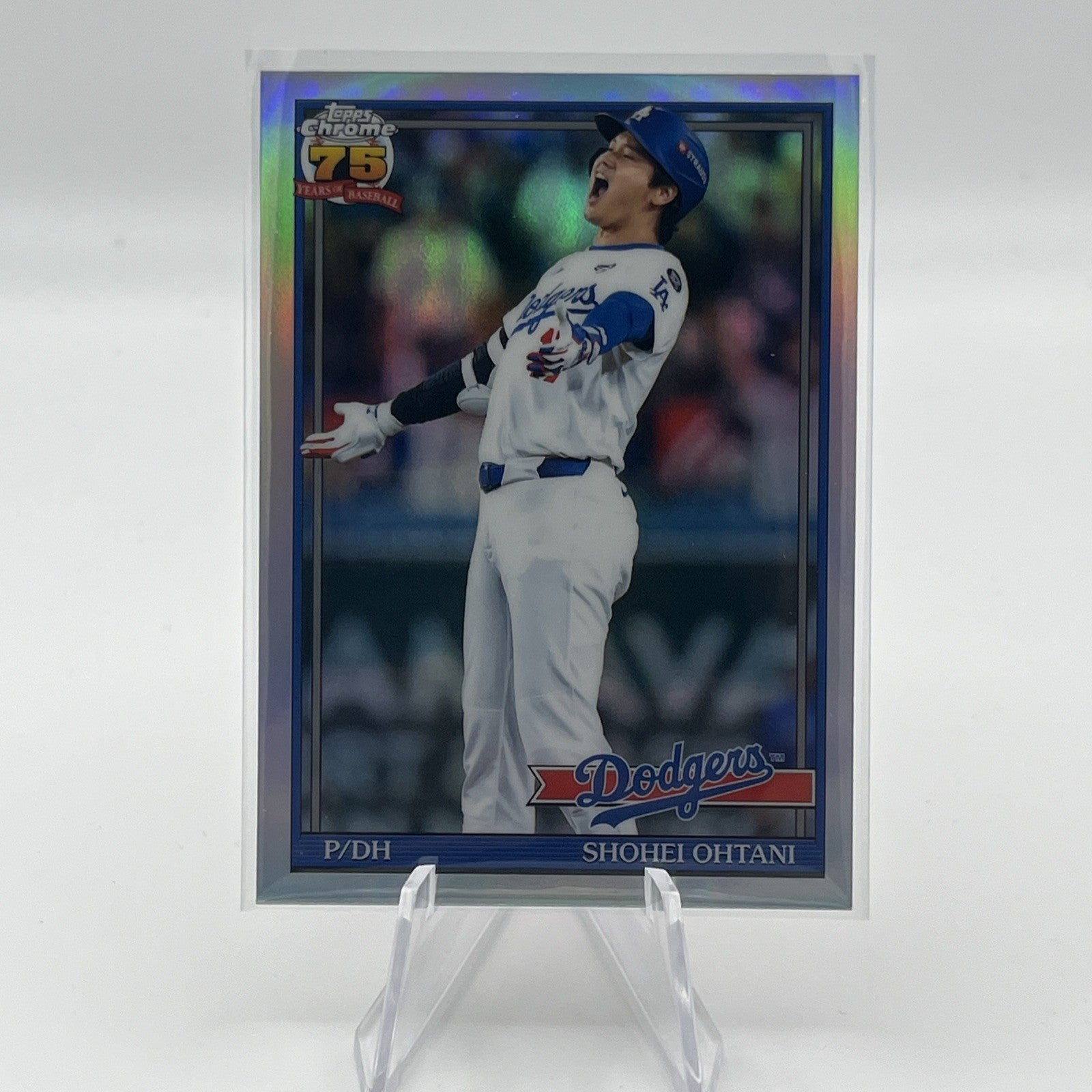 2026 Topps Chrome SHOHEI OHTANI 75th Anniversary Variation Refractor SP