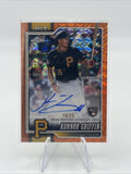 Topps Chrome 2026 Konnor Griffin Pittsburgh Pirates Rookie Auto Orange /25
