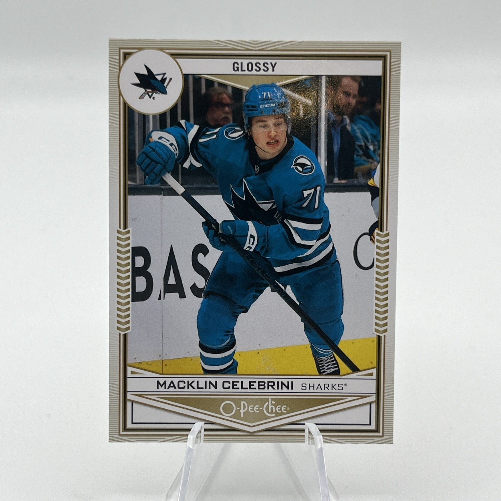 2024-25 Upper Deck Series 2 - O-Pee-Chee Glossy Macklin Celebrini #OPC-34 (RC)