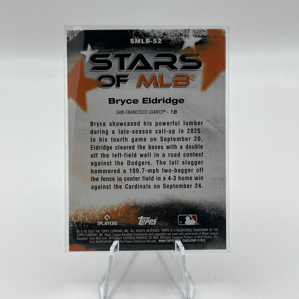 2026 Topps Series 2 Bryce Eldridge Stars Of The MLB (RC)