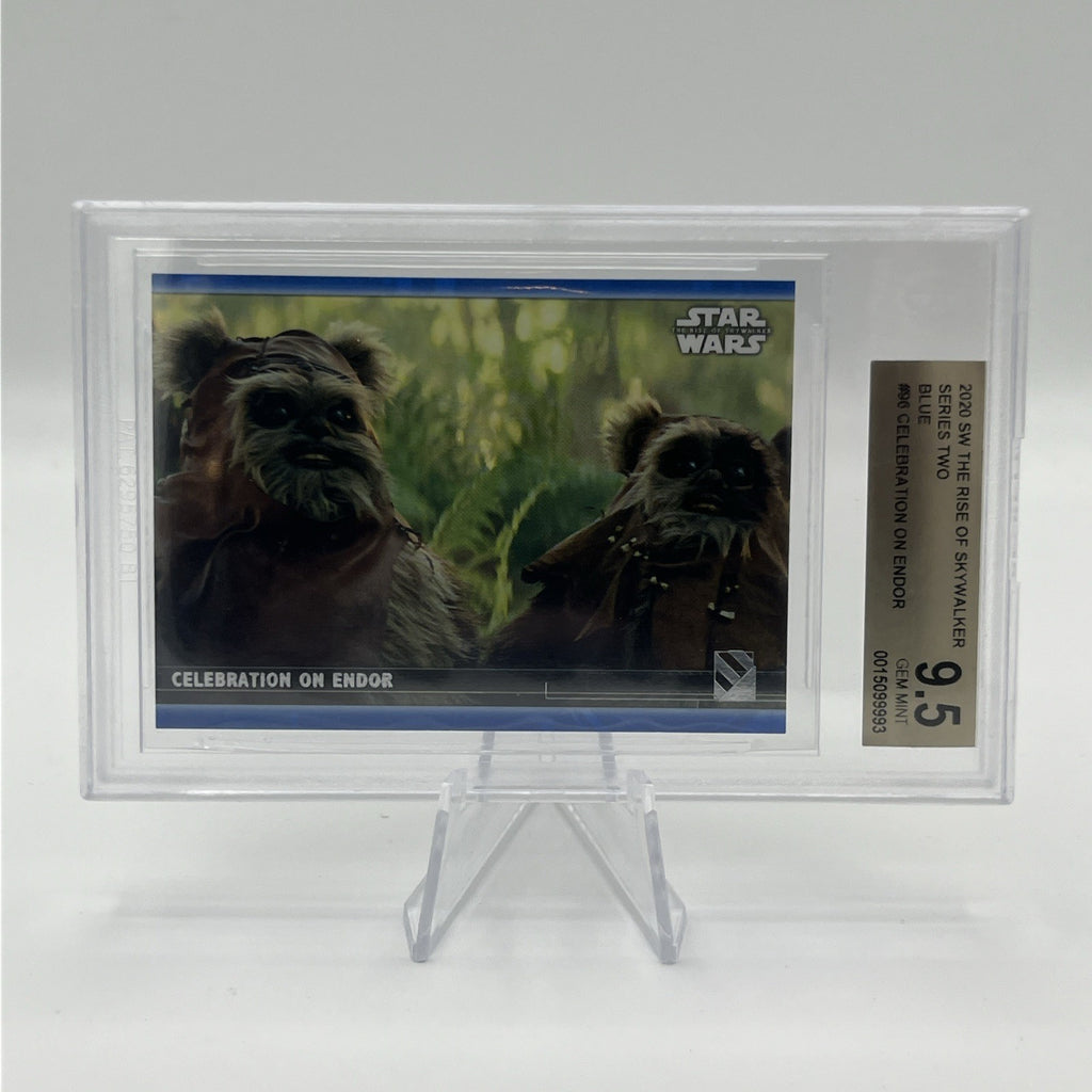 2020 Star Wars The Rise Of Skywalker Series 2 Blue BGS 9.5