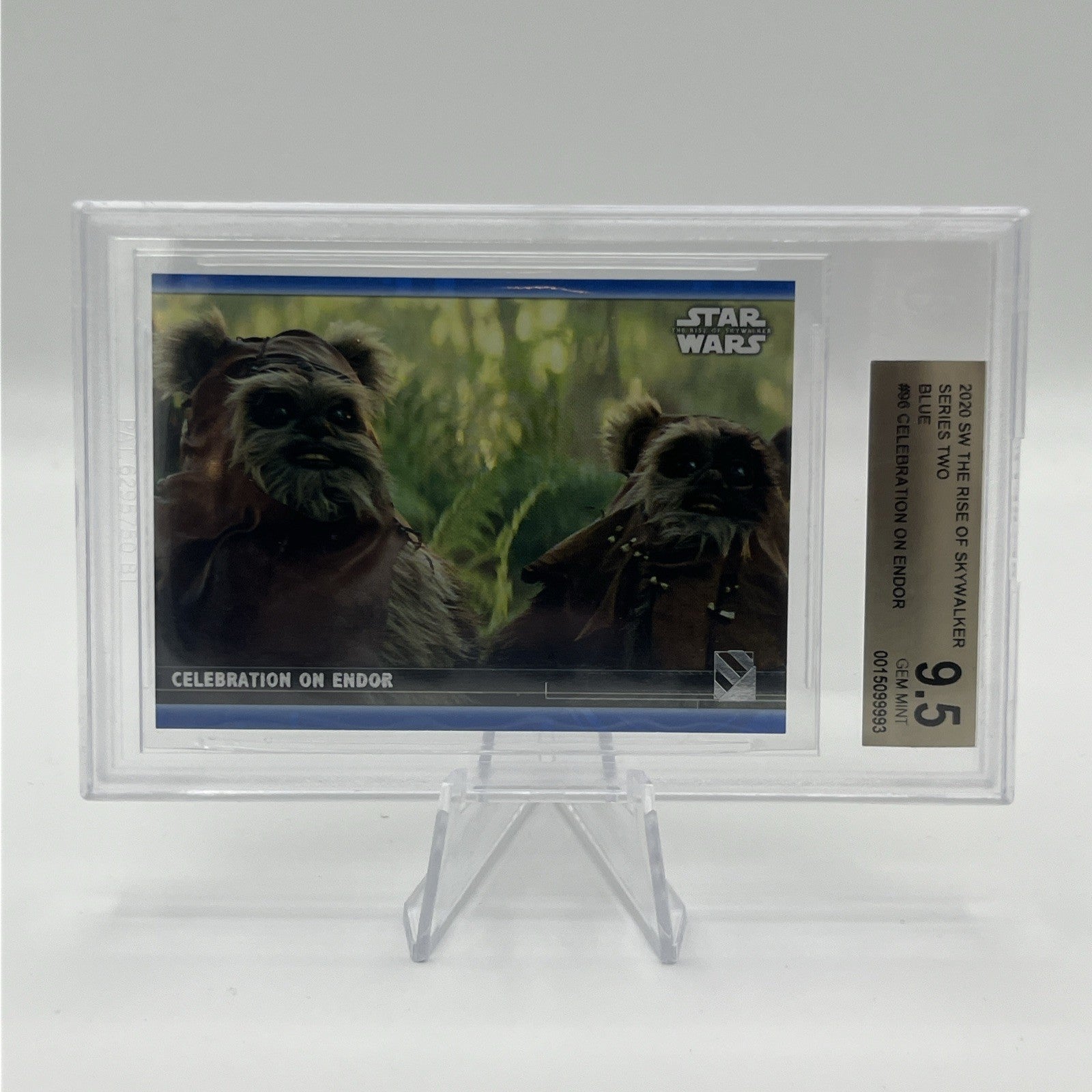2020 Star Wars The Rise Of Skywalker Series 2 Blue BGS 9.5